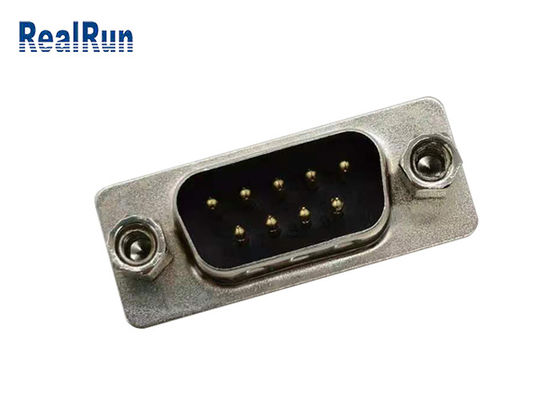 Connecteur PBT de sous-marin de Pin ISO9001 D du mâle 1A 9 de DP le VGA de 180 degrés