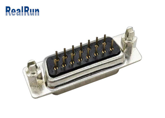 11,8 GV de rivetage arrière D de tableau de connexion micro du connecteur 180° de l'harpon