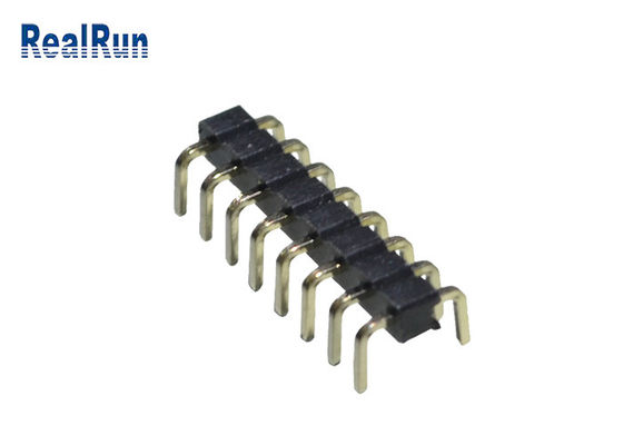 Terminal en laiton d'UL94V-0 PBT 2.0mm Pin Header Connector 20P U