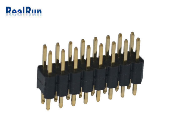 La double rangée PA6T 3.0A PLONGENT le lancement de Pin Header Connector 2.54mm