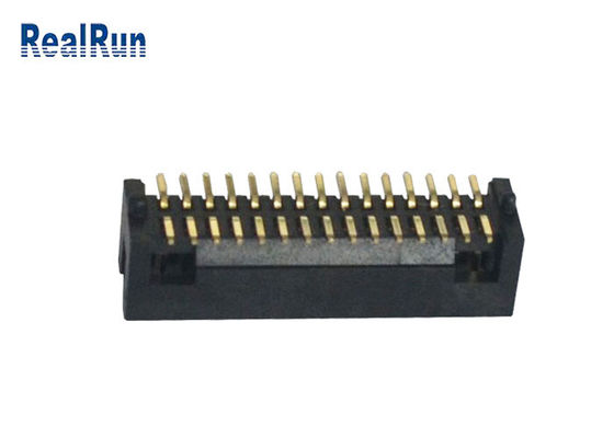 Connecteur 10 de carte PCB de PA6T 2.54mm SMT 20 30 en-tête de boîte de 40 bornes IDC