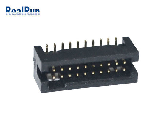 20P bâti extérieur de la rangée PA6T d'en-tête de boîte de soudure de lancement de la carte PCB 1.27mm double