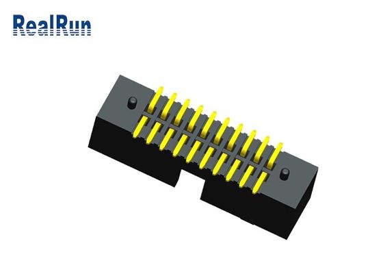 Conseil d'UL94V-0 PA6T pour embarquer l'en-tête de boîte de SMT de lancement du connecteur 1.27mm