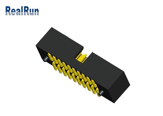 Conseil d'UL94V-0 PA6T pour embarquer l'en-tête de boîte de SMT de lancement du connecteur 1.27mm