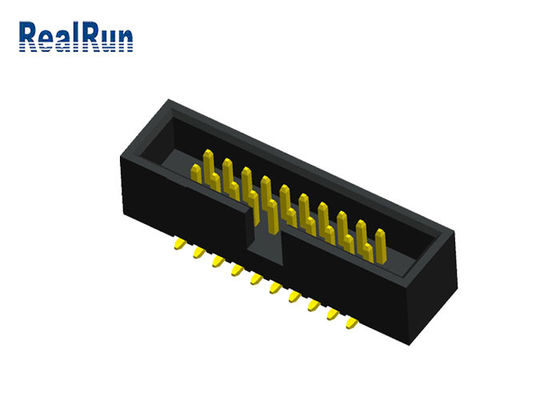 Fil de l'en-tête 1.27mm de boîte de GV LCP PA6T PBT SMT pour embarquer le connecteur