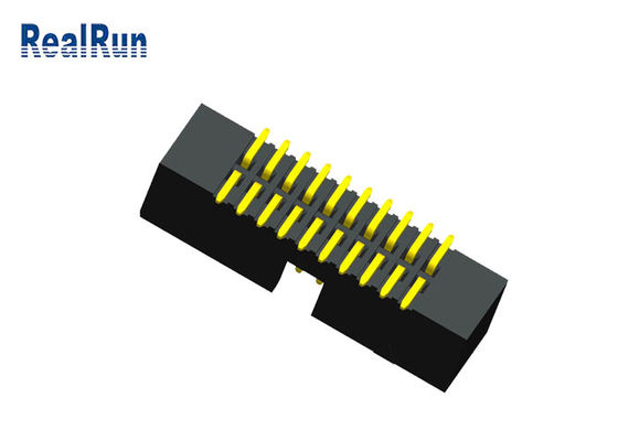 Fil de l'en-tête 1.27mm de boîte de GV LCP PA6T PBT SMT pour embarquer le connecteur