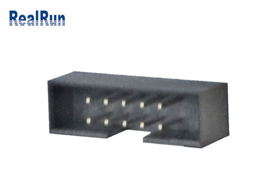 En-tête 18 26 Pin Connector PA6T PBT de boîte d'IMMERSION de lancement d'UL94V-0 2.54mm