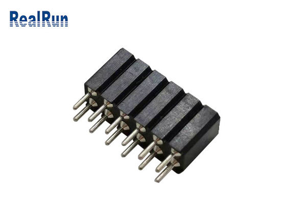 Immersion Tin Plated de lancement de Pin Female Header 2.54mm de rond de GV 30P