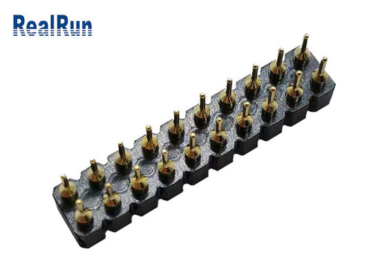 IMMERSION Pin Female Header 20 Pin Dual Row Socket Connector de PBT 2.54mm