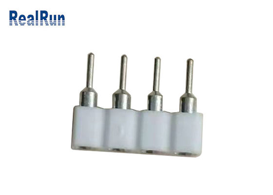 immersion terminale femelle de la rangée 4P du connecteur 1 de l'or 1000V RMS de 2.54mm
