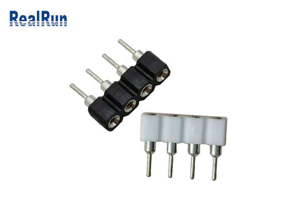 immersion terminale femelle de la rangée 4P du connecteur 1 de l'or 1000V RMS de 2.54mm