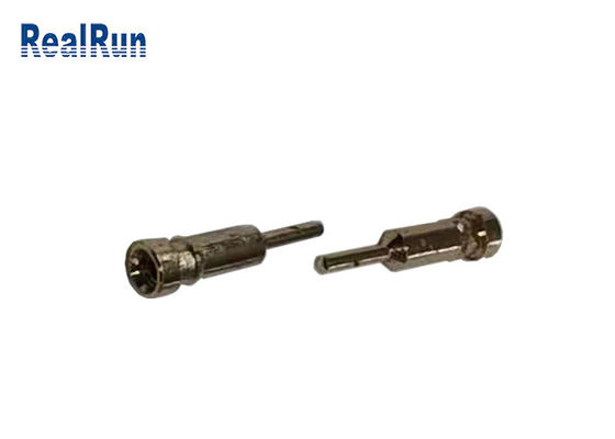 immersion terminale femelle de la rangée 4P du connecteur 1 de l'or 1000V RMS de 2.54mm