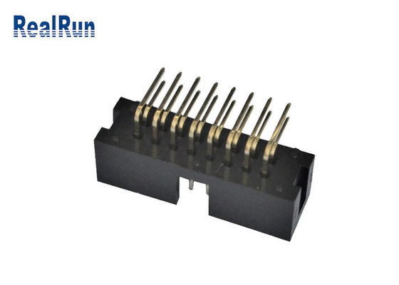 en-tête masculin de boîte de taille du connecteur 9.0mm de prise masculine de carte PCB de 2.54mm IDC