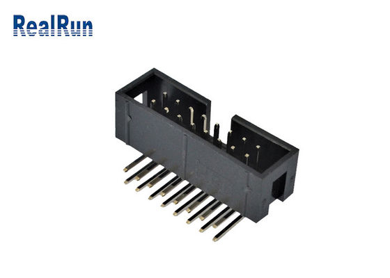 en-tête masculin de boîte de taille du connecteur 9.0mm de prise masculine de carte PCB de 2.54mm IDC