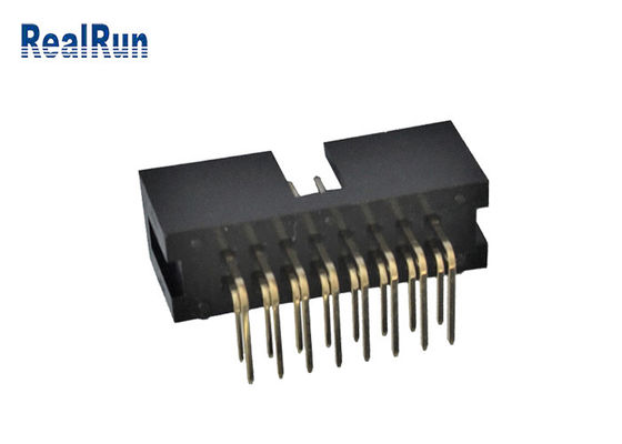 en-tête masculin de boîte de taille du connecteur 9.0mm de prise masculine de carte PCB de 2.54mm IDC