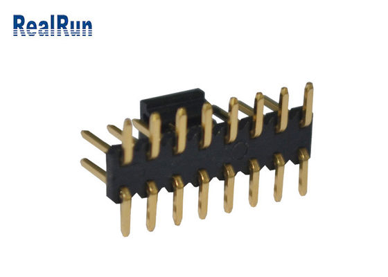 Connecteur PA6T de conseil de LCM LED UL94V-0 SMT Pin Header Brass Board To