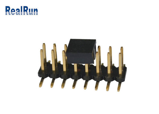 Connecteur PA6T de conseil de LCM LED UL94V-0 SMT Pin Header Brass Board To
