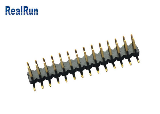 Connecteur en laiton d'en-tête de rangée de double d'ISO9001 3.0A Pin Header Connector PA6T