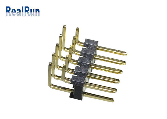 double rangée PA6T de 3Amp LCP PBT 1000VAC Pin Header Connector 2.54mm