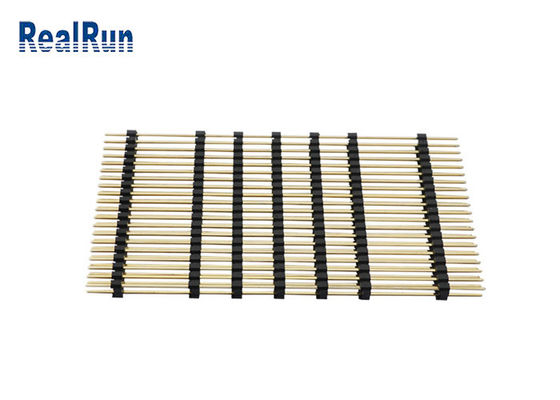 LCP PA6T droit PBT Pin Header Connector Thermoplastic UL94V-0