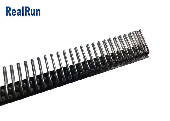 Rond en laiton Pin Female Header 70P PA6T à angle droit PPS de CuZn38Pb