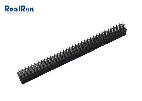 PPS LCP autour du laiton femelle H59-3 PA6T de polyester de Pin Header UL94V-0