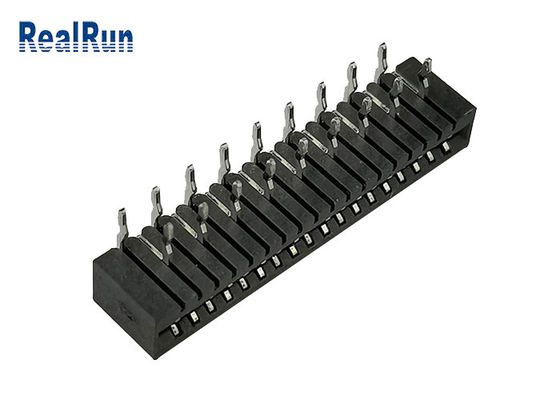 Cable connecteur femelle de C.C 500V FFC de courbure du connecteur 90° de Tin Plating PA6T FFC FPC