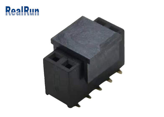 Pin femelle ISO9001 du connecteur H7.1 SMD 2×5 d'en-tête d'ohm de LCP PA6T 30m