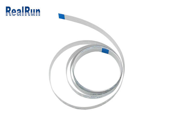 câble flexible Tin Plated AWM 20624 80C 60V VW-1 1.0mm de l'ANIMAL FAMILIER FFC de 8P 500AC