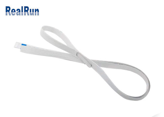 câble plat plat flexible de la longueur 43um du câble plat de 1000M Ohm 500AC FPC 1670mm
