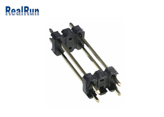 Immersion de Pin Header Connector 2.54mm de fibre de PA6T PBT LCP par le trou 0.75A