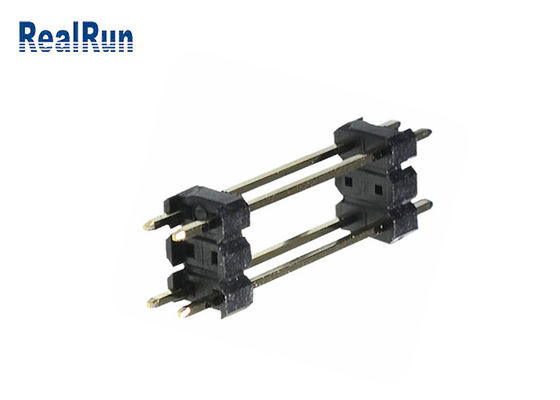 Immersion de Pin Header Connector 2.54mm de fibre de PA6T PBT LCP par le trou 0.75A