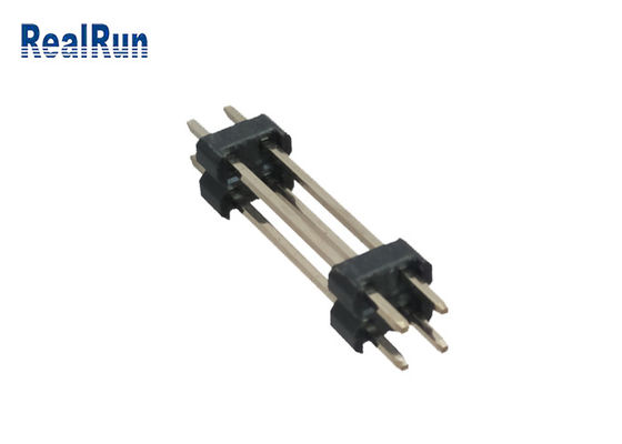 Soudez C.C 0.75A de mâle de carte PCB de dc 0,75 Pin Header Connector H2.5 4P de PA6T