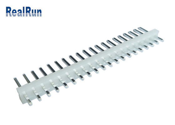Le lancement droit en laiton 7A d'UL94V-0 LCP Pin Header 3.96mm a étamé le connecteur simple de rangée