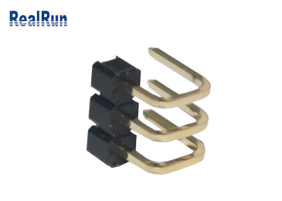 PA6T PBT SMT Pin Connector High Temperature Plastic ISO9001 pour LCM LED