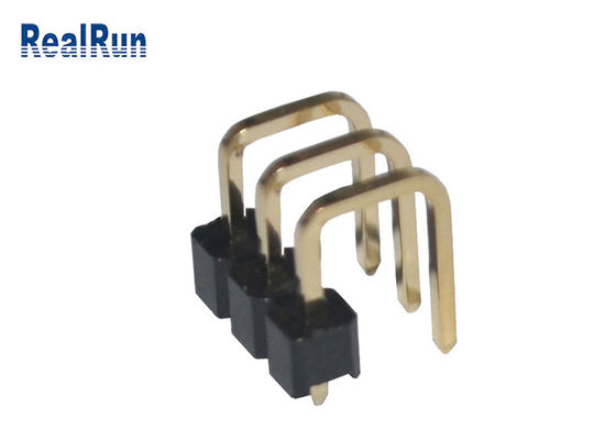 PA6T PBT SMT Pin Connector High Temperature Plastic ISO9001 pour LCM LED