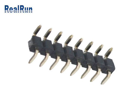 Résistance à l'oxydation à angle droit du connecteur UL94V-0 2.54mm d'en-tête de LCP PBT