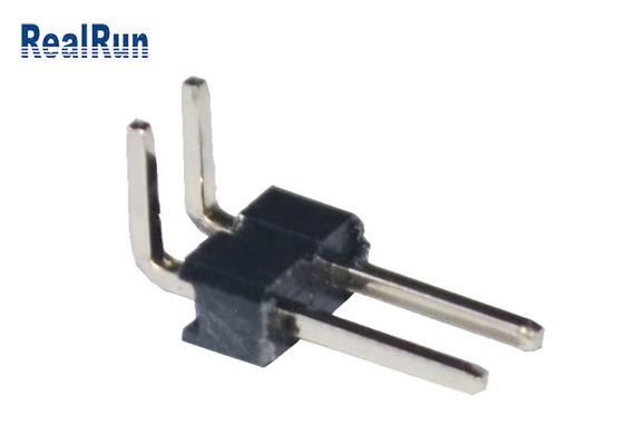 Rangée simple à angle droit de Pin Header PA6T H2.5mm de résistance à l'oxydation