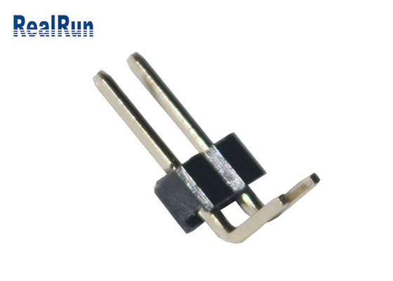 Rangée simple à angle droit de Pin Header PA6T H2.5mm de résistance à l'oxydation