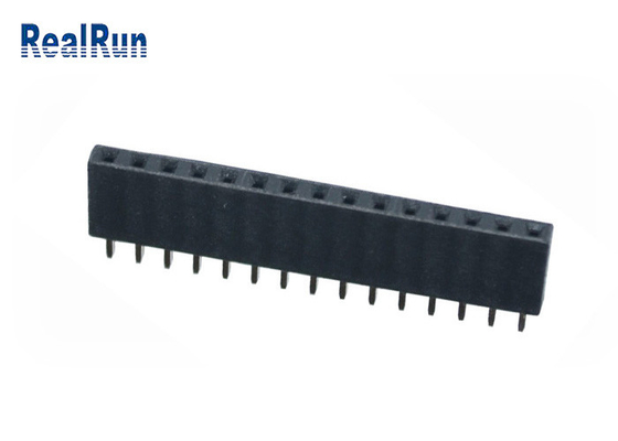 Lancement femelle du connecteur 15P 2.54mm d'en-tête de carte PCB d'immersion de PA6T directement pour VCD