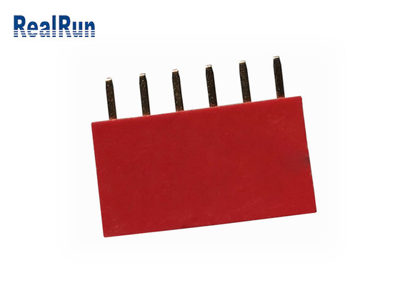 Laiton femelle de l'immersion LCP du connecteur DC500V 1×6P d'en-tête de PA6T PBT