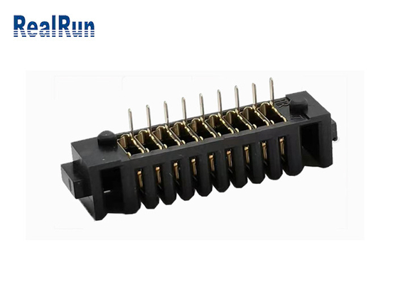 Lancement femelle en nylon 500VAC du bronze de phosphore du support 9P de cellules de batterie de LCP 2.0mm