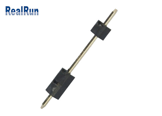 Résistance simple de haute température de connecteur de lancement de Pin Header 2,54 de rangée de PA6T