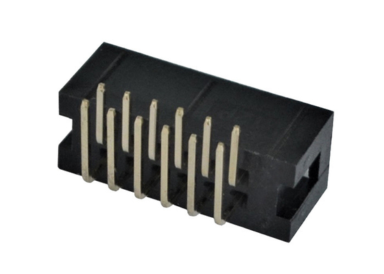 connecteur à angle droit de SMT de boîte d'en-tête de 2x6 IDC d'en-tête de lancement masculin du connecteur 2,54
