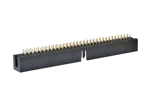 En-tête masculin droit de la carte PCB 2X32P d'instantané d'or du connecteur H9.0 d'en-tête de boîte de noir de PA6T