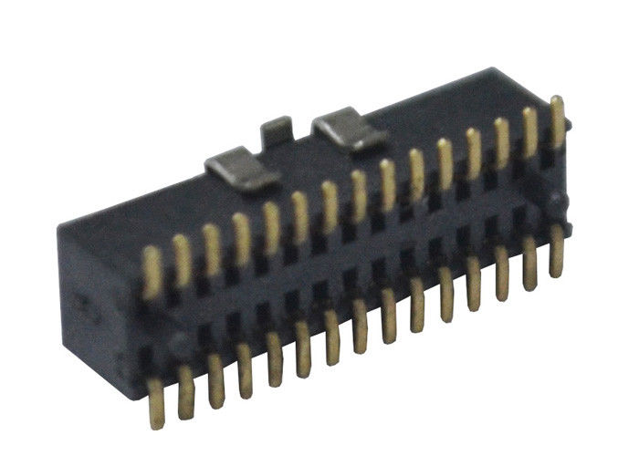 Connecteur femelle de Pin de bâti de Pin d'en-tête de la rangée extérieure 30 de double avec le type de PAC