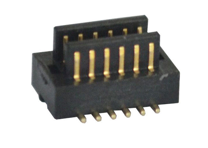 Le bâti extérieur noir 2*6 Pin Board To Board Connector de H2.0 millimètre 0.8Mm lancent le type de SMT de mâle