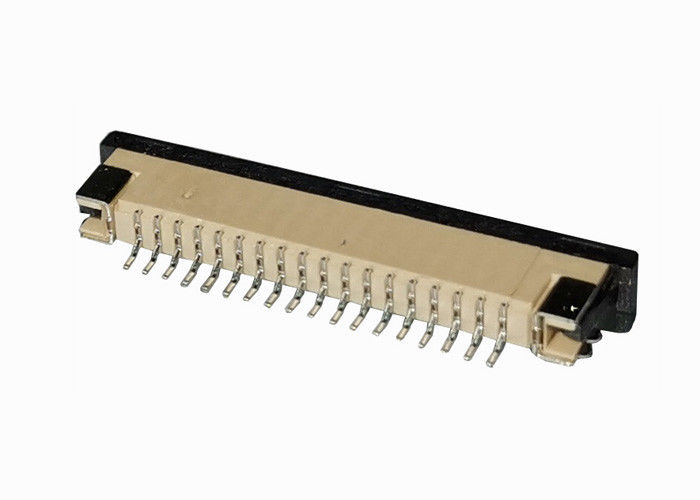Connecteur de Pin FFC FPC de la coutume 18 flexible vertical horizontal de lancement de 1,0 millimètres