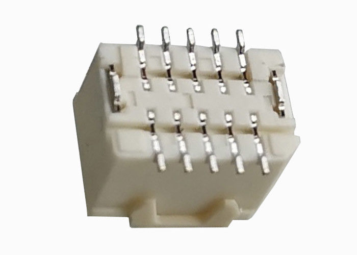 Fil beige de SMT pour embarquer le type d'IMMERSION de lancement de l'en-tête 1.0mm de Pin du connecteur d'alimentation 10