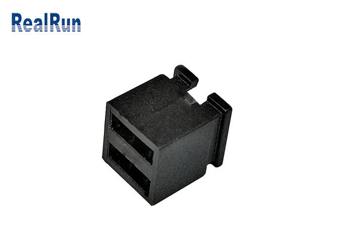 lancement du chapeau 2.54mm de 2*2P 3.0AMP PBT 4 Pin Header Connector Open Jumper